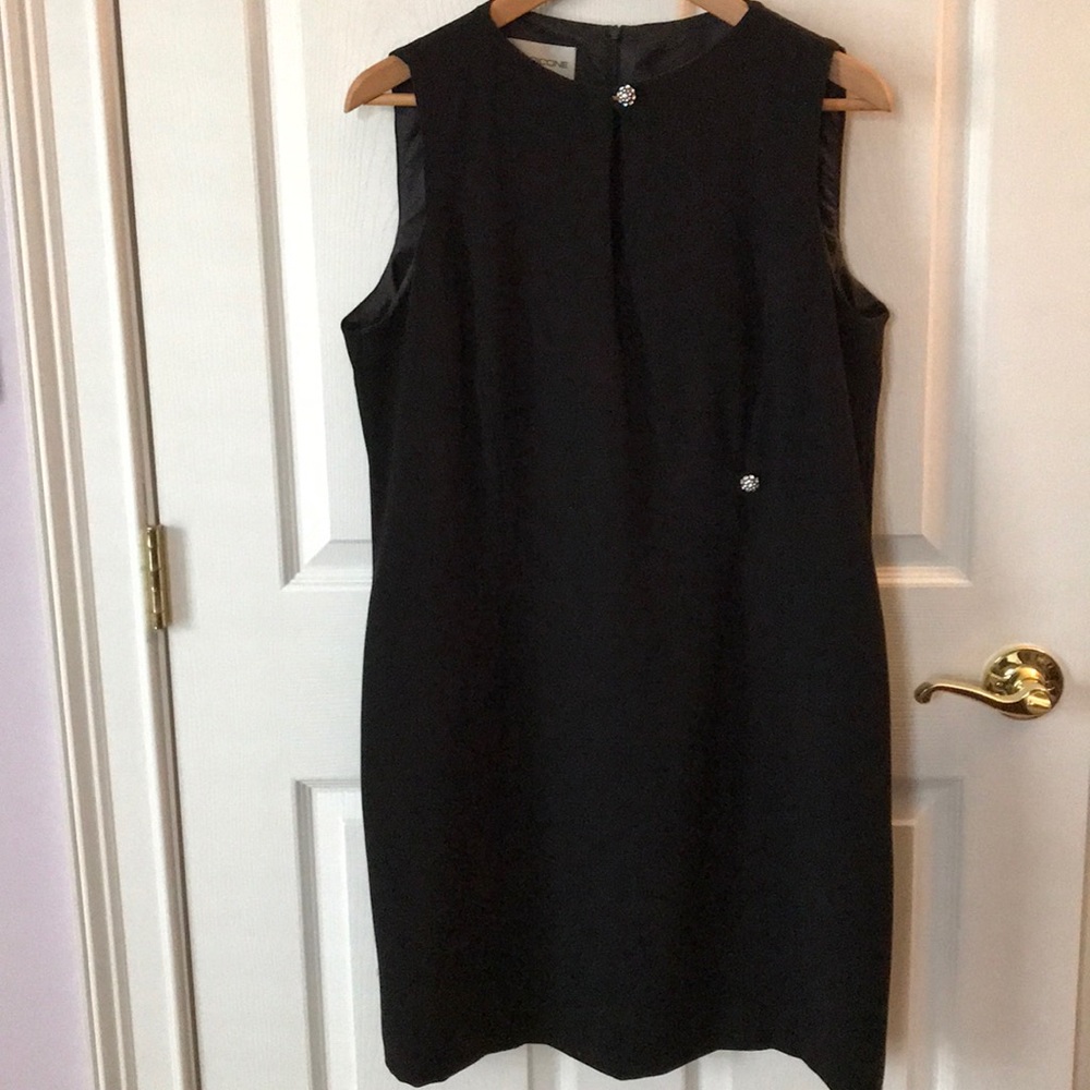 Black Dress with Embellishments